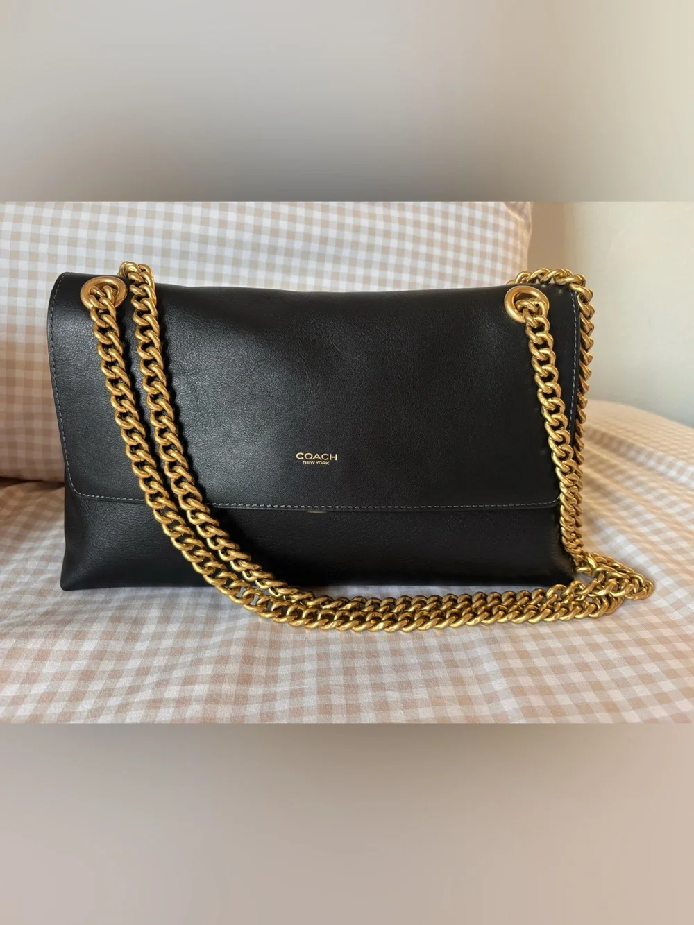 Coach Chelsea Shoulder Bag 30 With Chain